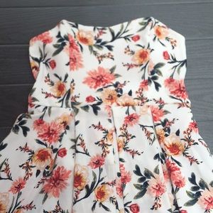 derek heart floral print dress